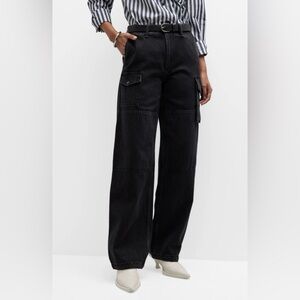 Rag & Bone Nora Mid Rise Cargo Jeans size 23